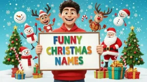 funny christmas names