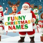 funny christmas names