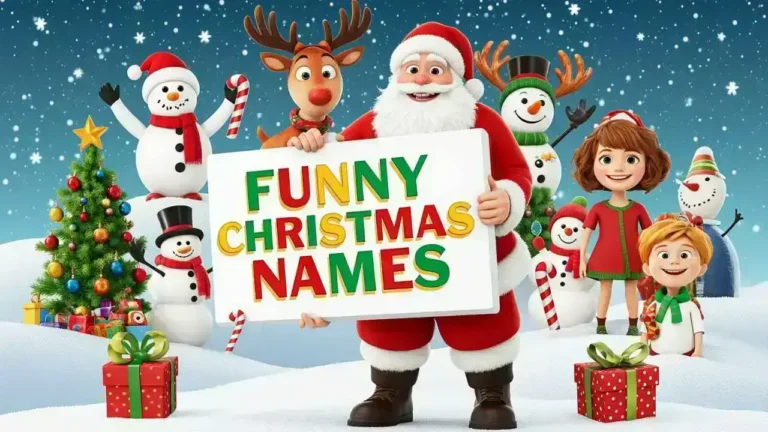 funny christmas names