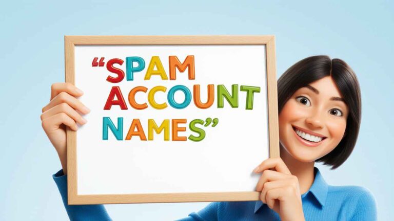 Aesthetic Spam Account Names