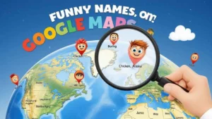 Funny Names on Google Maps