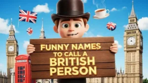 Funny Names to Call a British Person