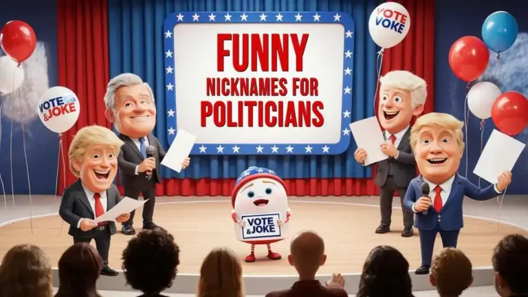 Funny Nicknames for Politicians