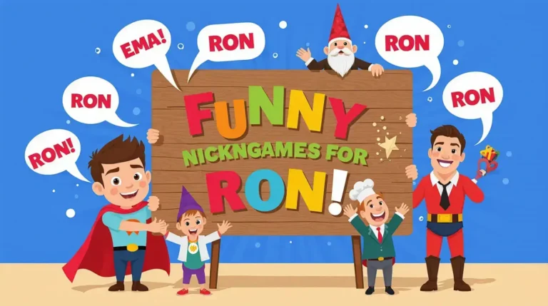 Funny Nicknames for Ron