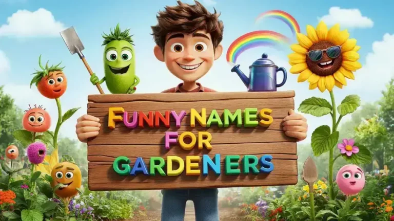 funny names for gardeners