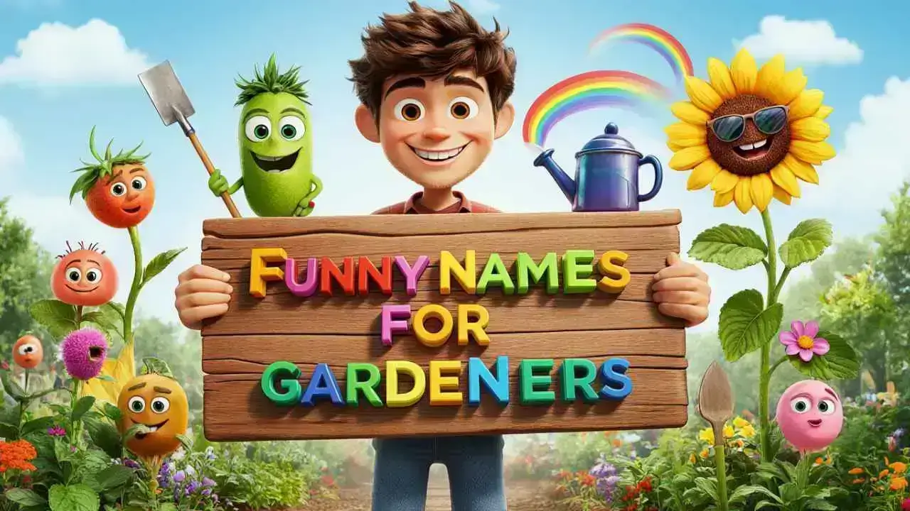 funny names for gardeners