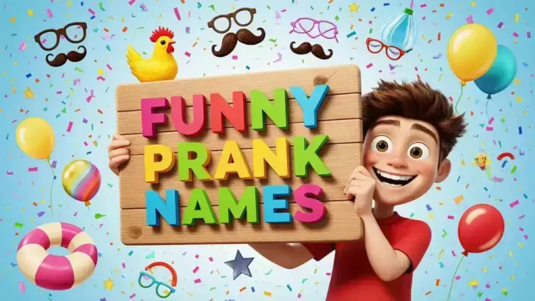 Funny Prank Names