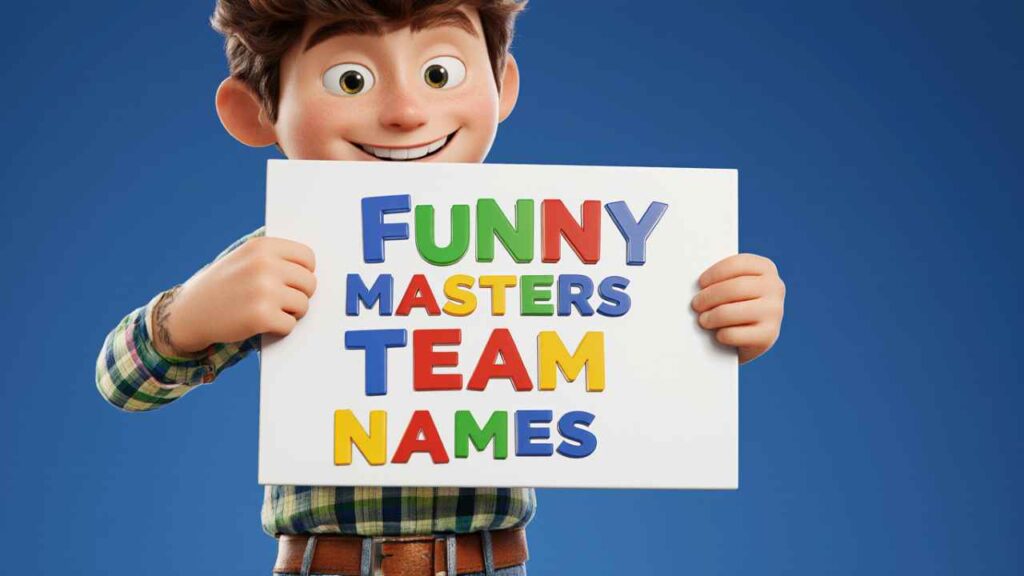funny maters team names