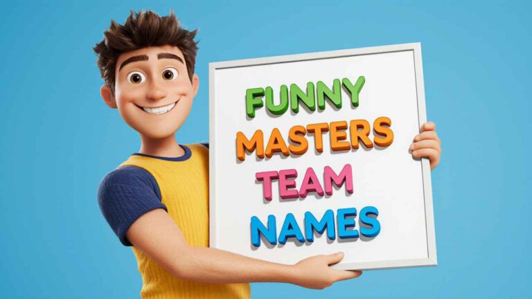 funny maters team names