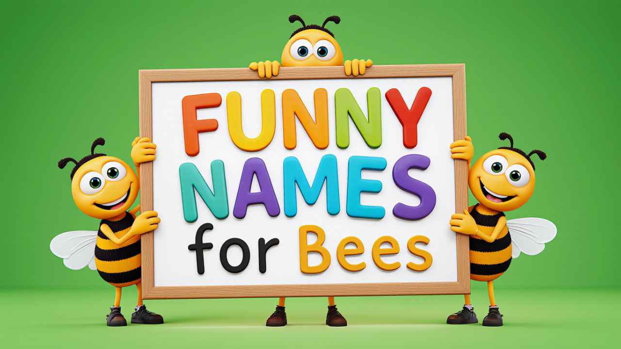 funny names for bees