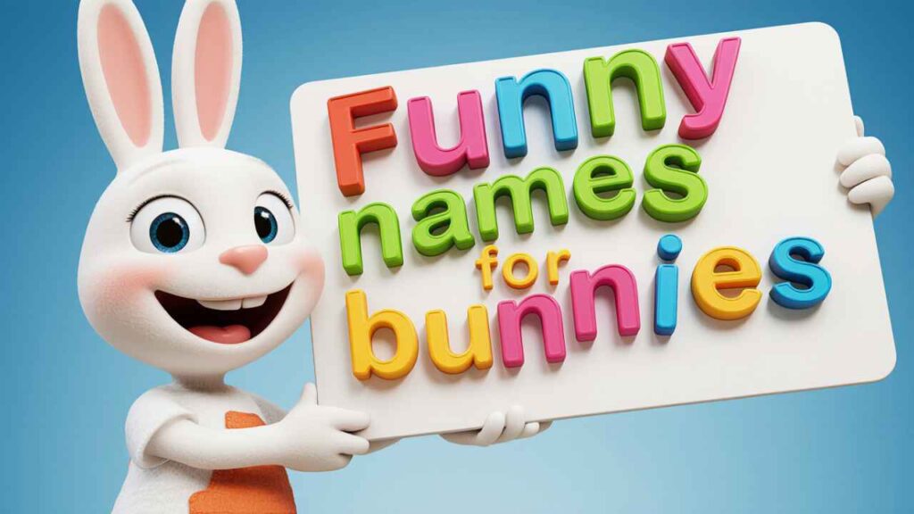 funny names for bunnies