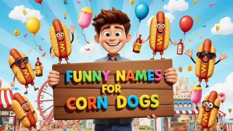 funny names for corn dogs