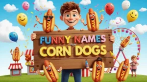 funny names for corn dogs