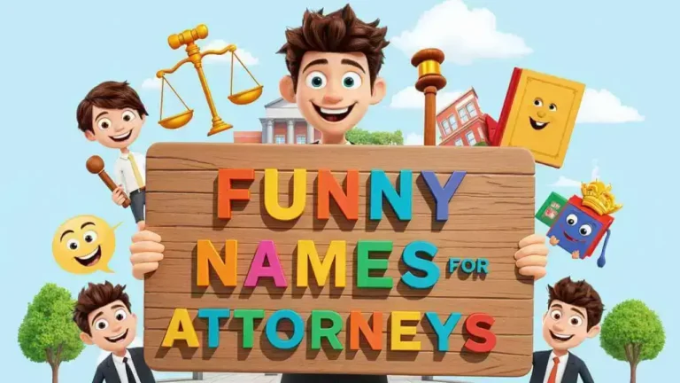 funny names for attorneys