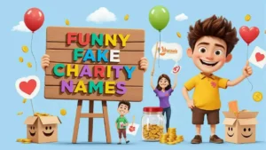 funny fake charity names