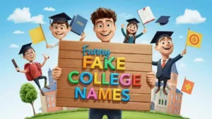 funny fake college names