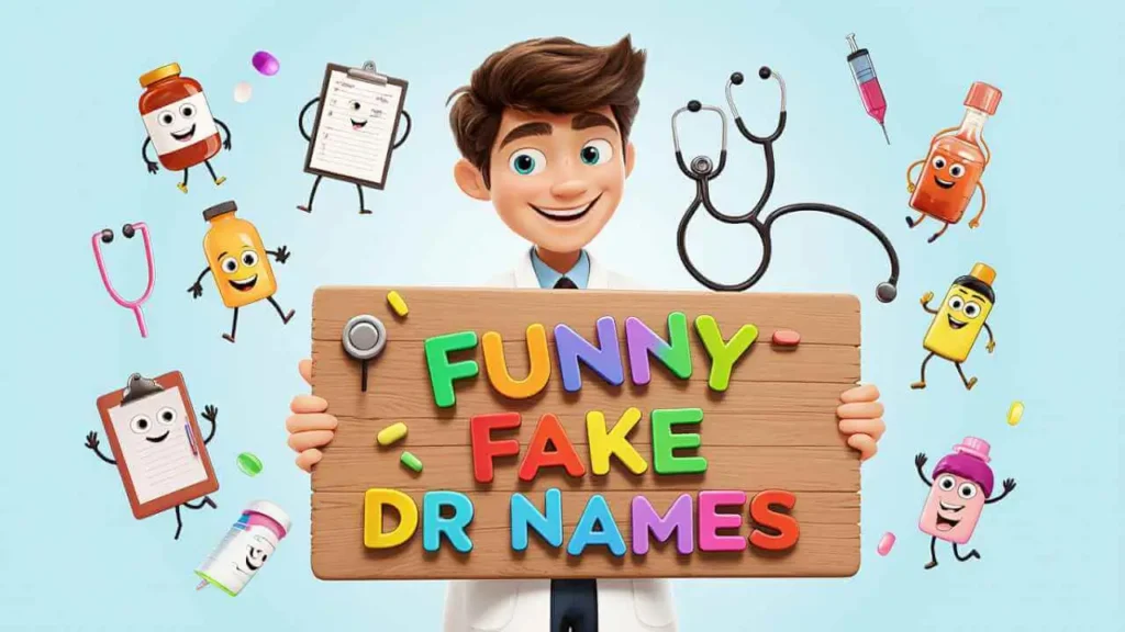 funny fake dr names