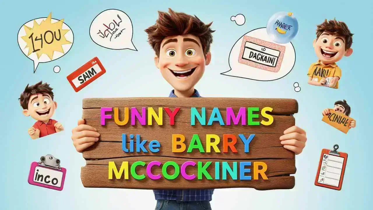 funny names like barry mccockiner
