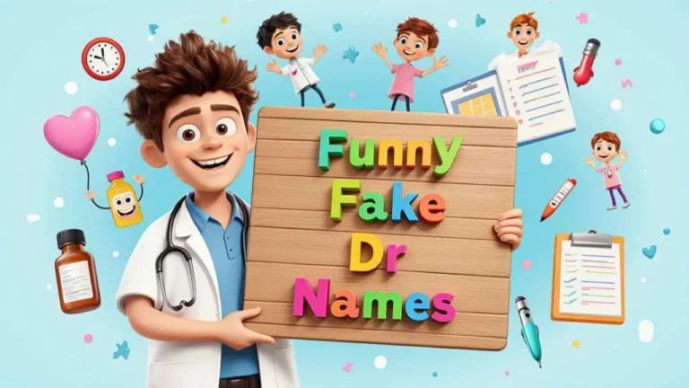 funny fake dr names