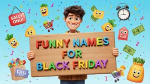 funny names for black friday