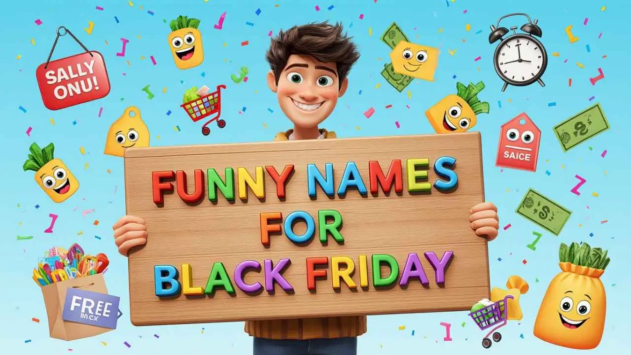 funny names for black friday
