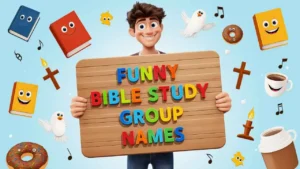 funny bible study group names