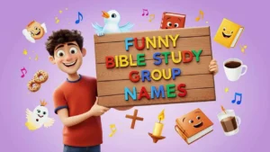 funny bible study group names