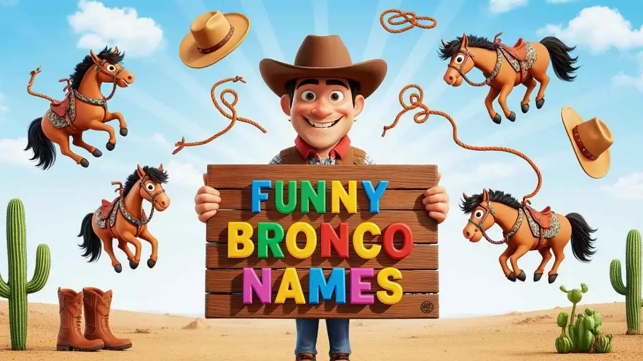 funny bronco names