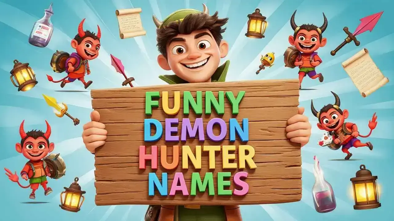 funny demon hunter names