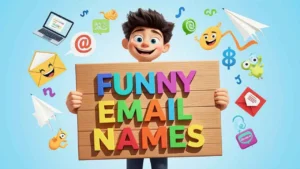 funny email names