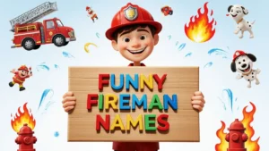 funny fireman names