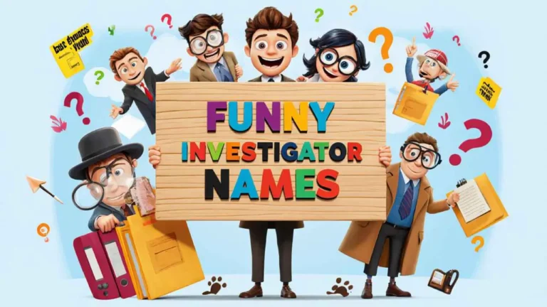 funny investigator names
