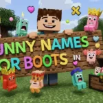 funny names for boots in minecraft