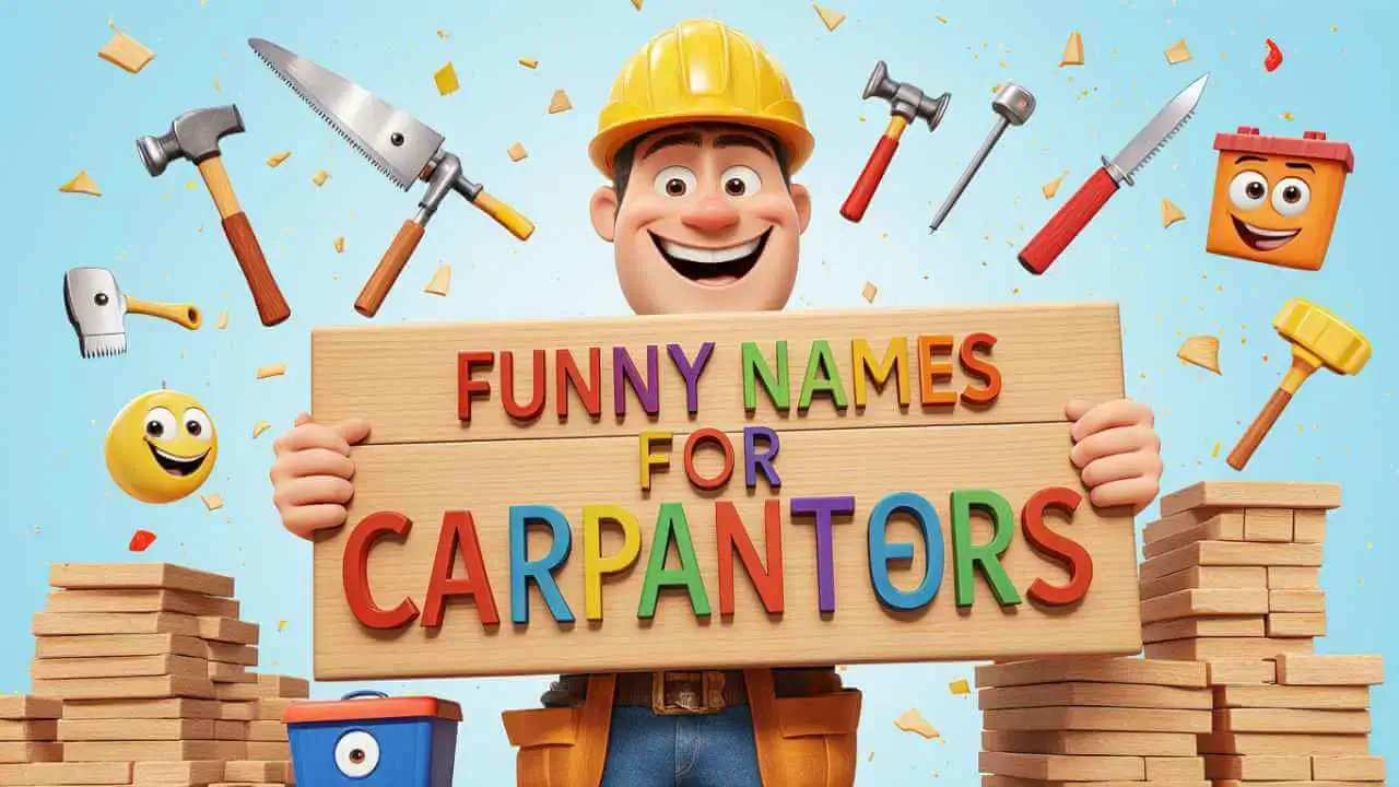 funny names for carpenters