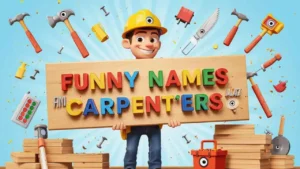 funny names for carpenters