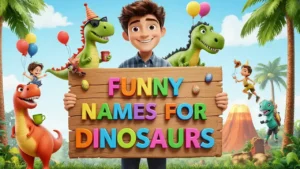 funny names for dinosaurs