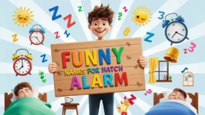 funny names for hatch alarm