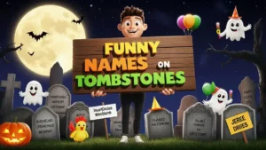 funny names on tombstones