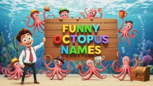funny octopus names