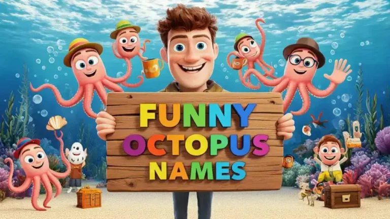 funny octopus names