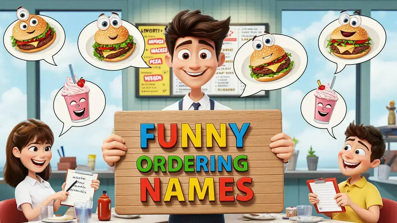 funny ordering names