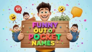 funny out of pocket names