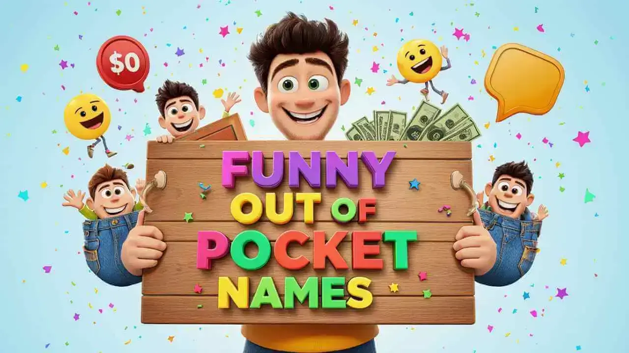 funny out of pocket names