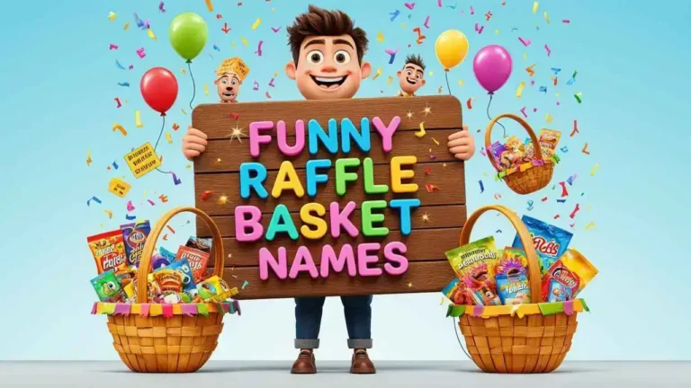 funny raffle basket names