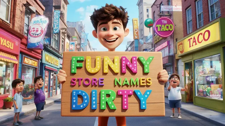 funny store names dirty
