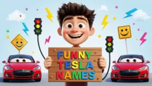 funny tesla names