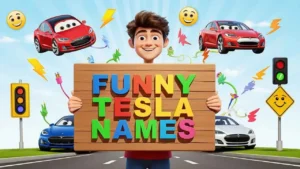 funny tesla names