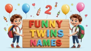 funny twins names