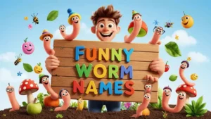funny worm names