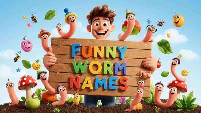 funny worm names